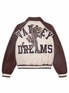 Valley Forever Bomber Jacket Woodbury Cream/Brown