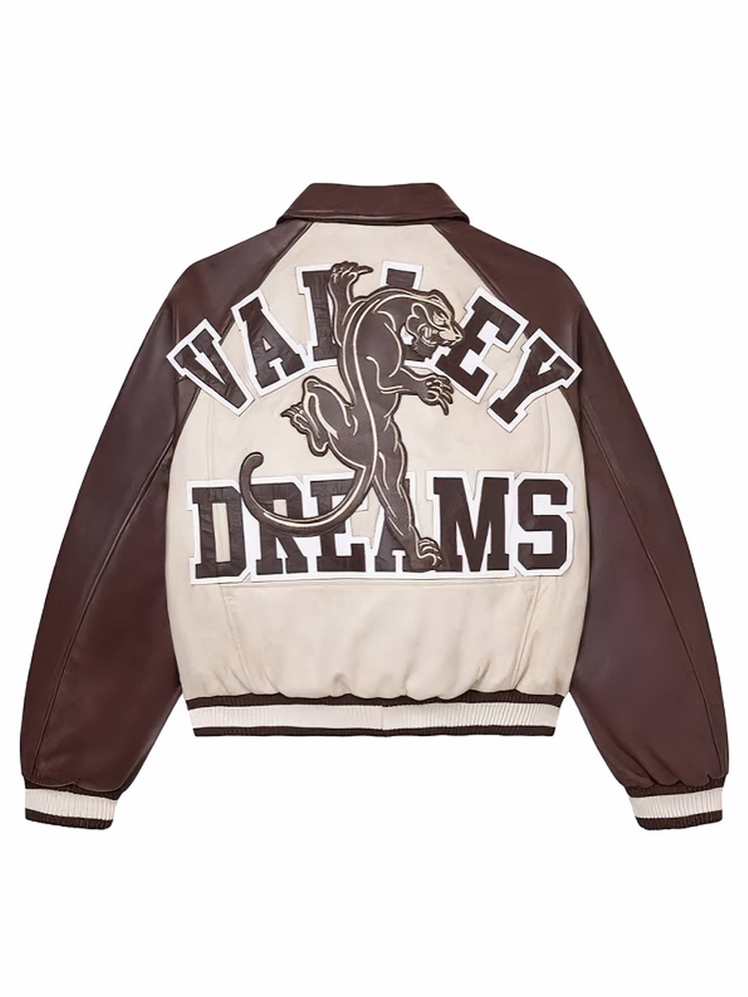 Valley Forever Bomber Jacket Woodbury Cream/Brown