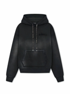 Amiri Bleach Bandana Hoodie Black