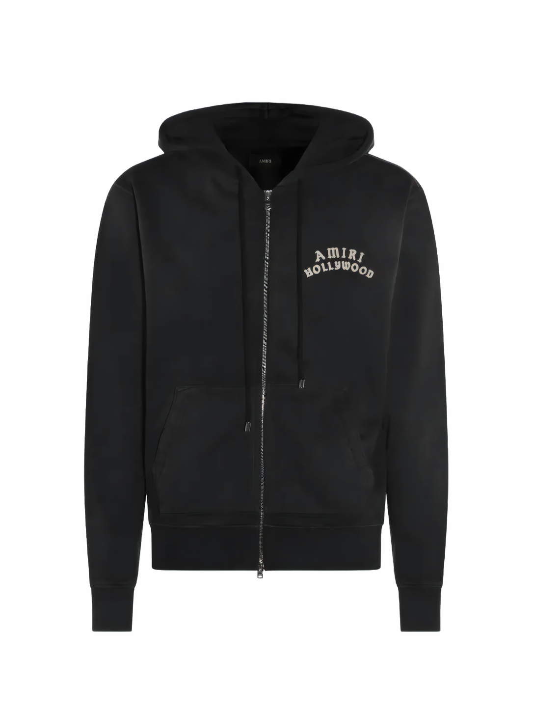 Amiri Hollywood Zip Hoodie Black