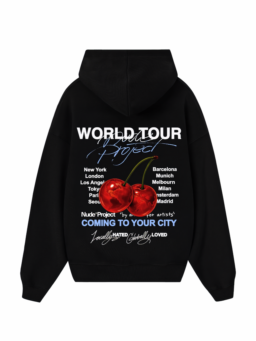 Nude Project Sudadera Nude Tour Negra