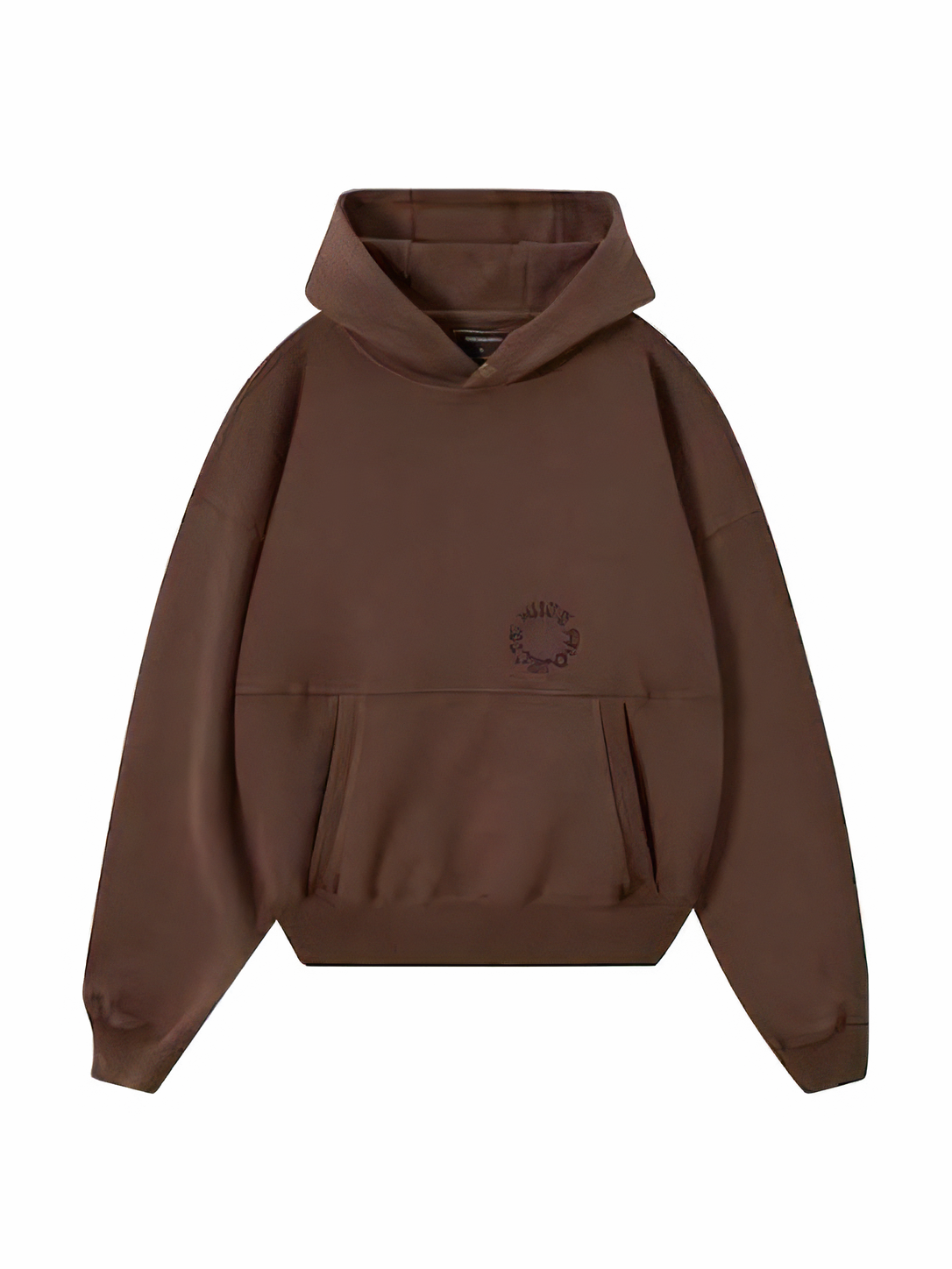 Nude Project Roky Boxy Hoodie Brown