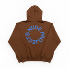 Nude Project Kory Box Hoodie Brown