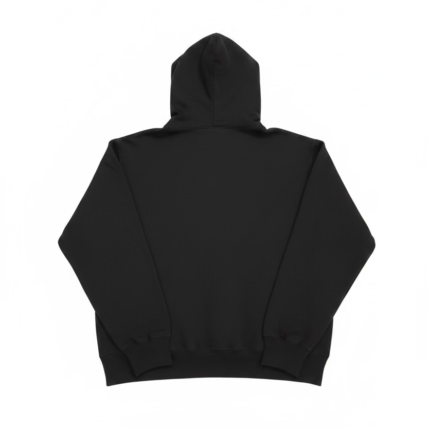 Supreme Classic Logo Hooded Sweatshirt Black