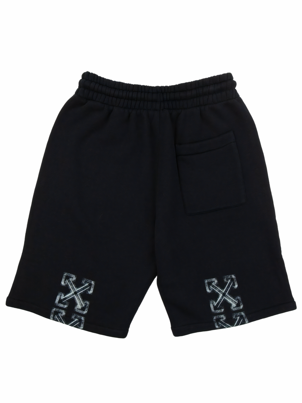 Off-White Arrow Skate Sweat Short Black/White