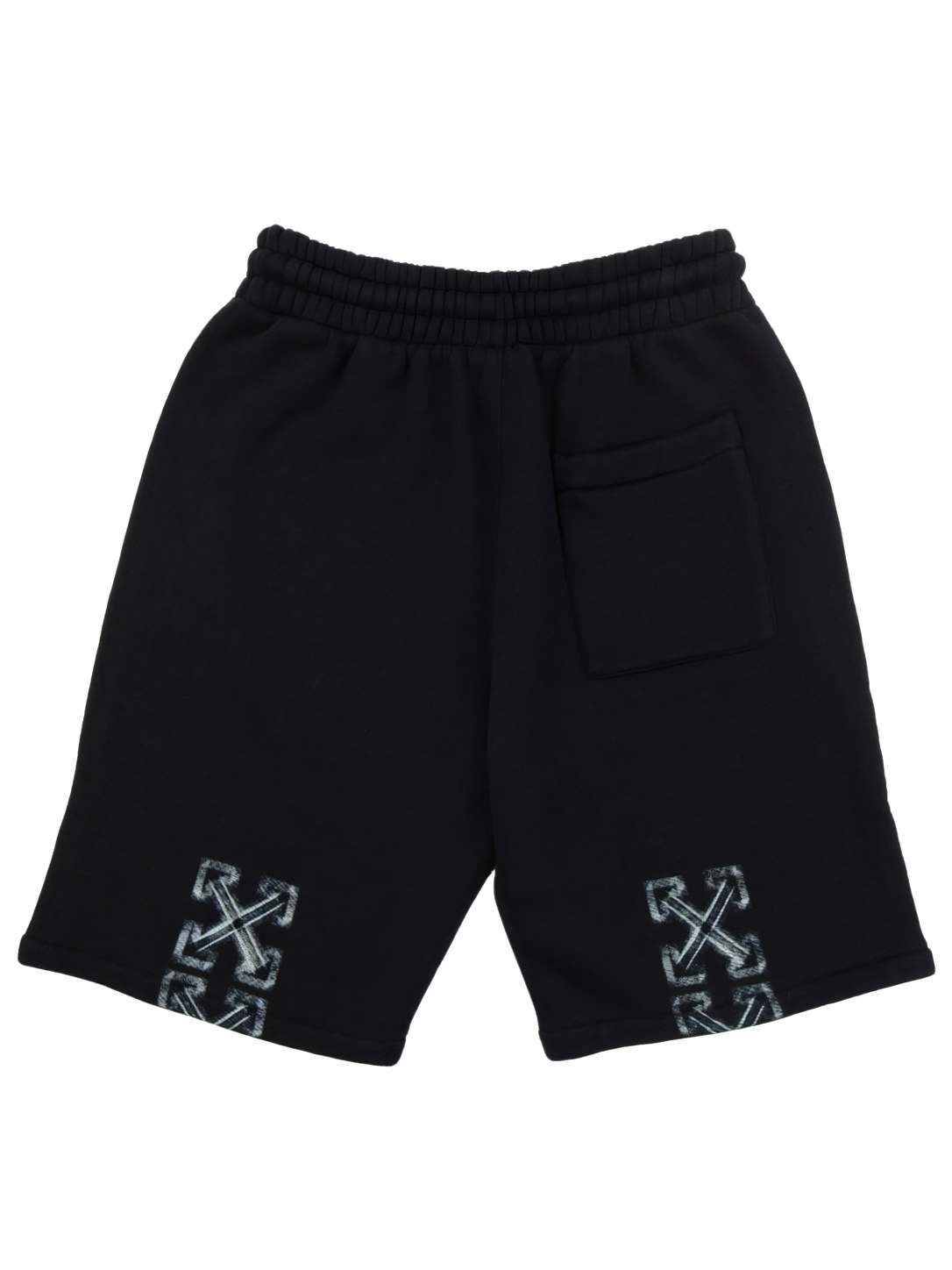 Off-White Arrow Skate Sweat Short Black/White