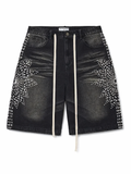 Valley Forever Siren Jorts Black