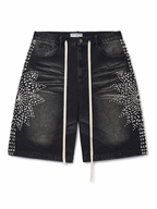Valley Forever Siren Jorts Black