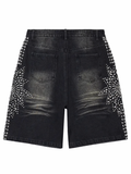 Valley Forever Siren Jorts Black