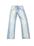 Amiri 3D Bones Skinny-Fit Distressed Appliqued Jeans Clay Indigo