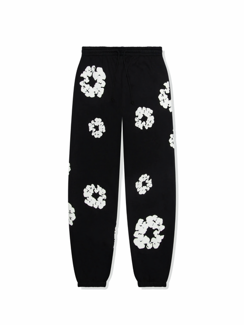 Denim Tears The Cotton Wreath Sweat Pants Black