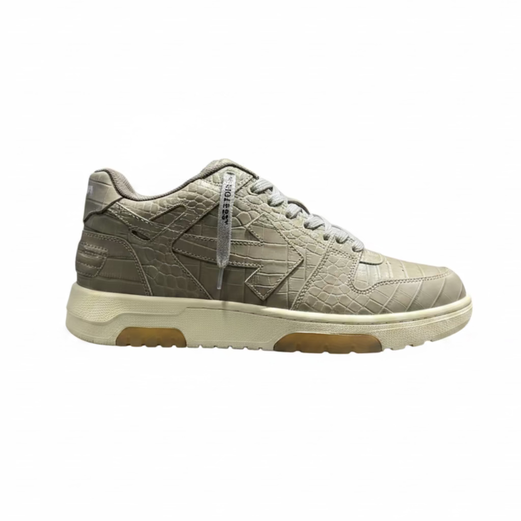Off-White Out Of Office Croc Print
