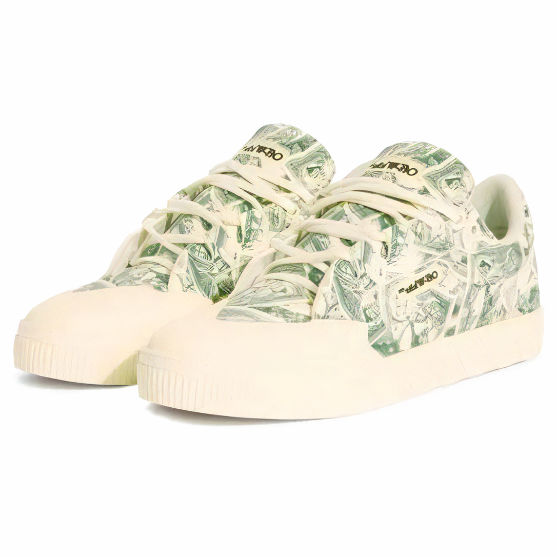 Off-White Vulcanized 779 Animation Dollar Cream/Green