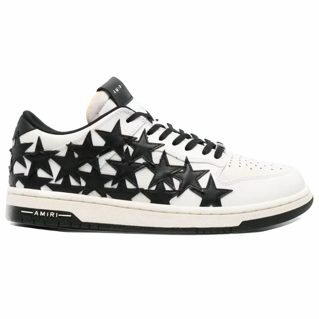 Amiri Stars Low White/Black