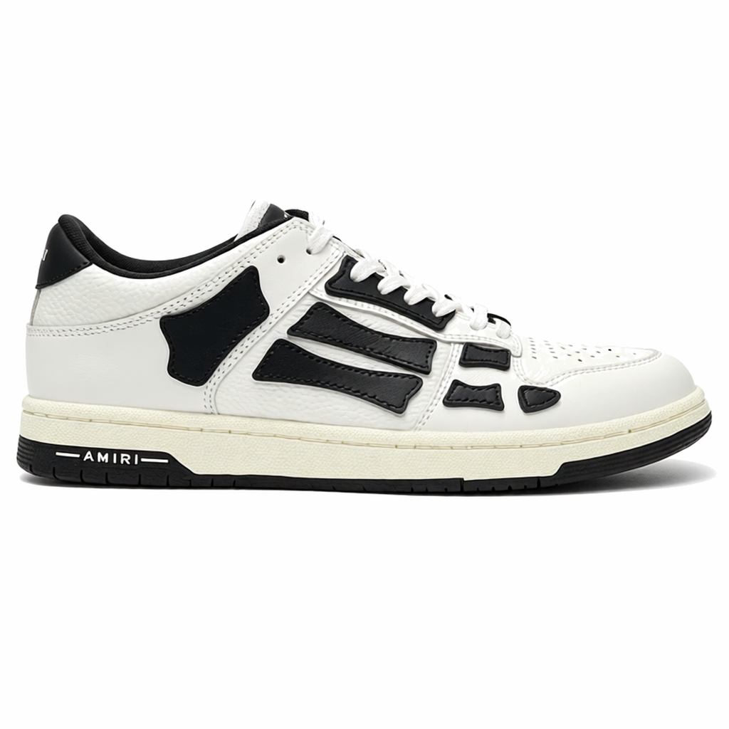 Amiri Skel Top Low White/Black