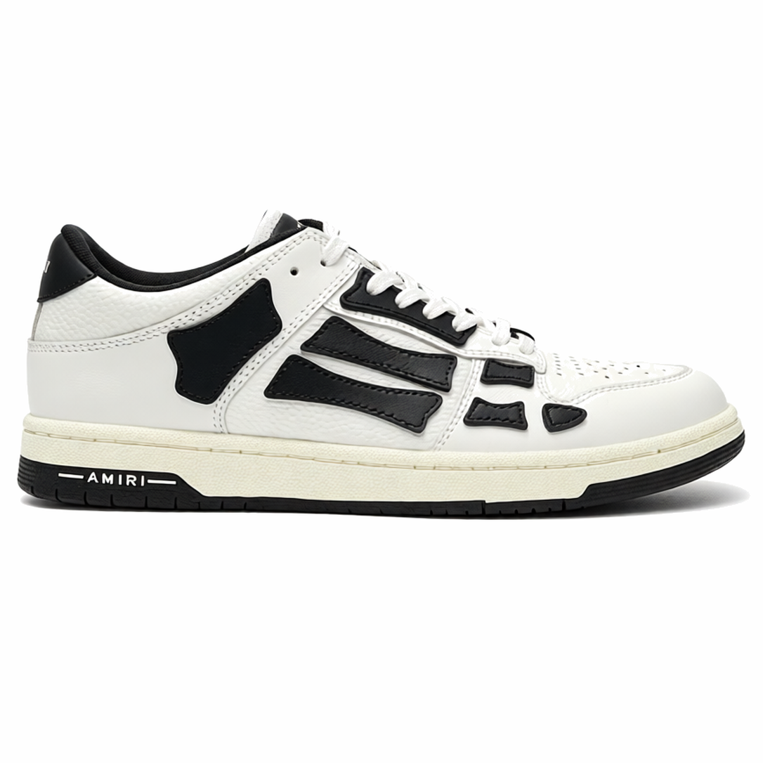 Amiri Skel Top Low White/Black