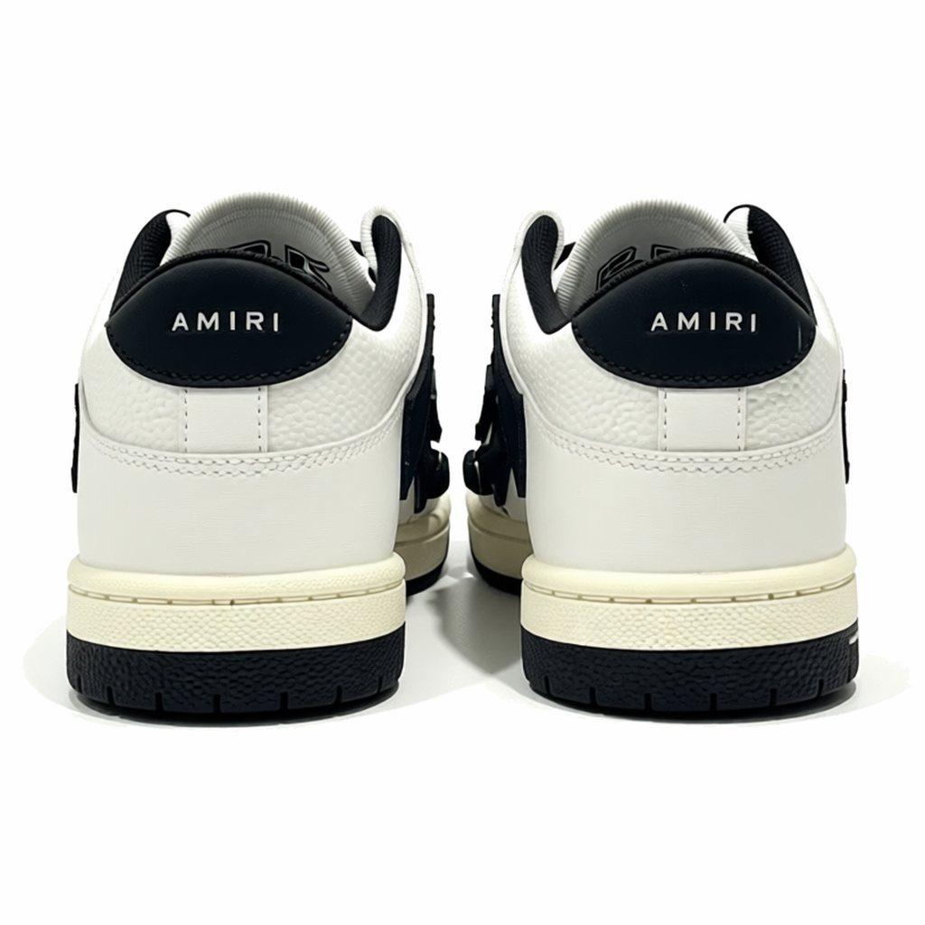 Amiri Skel Top Low White/Black