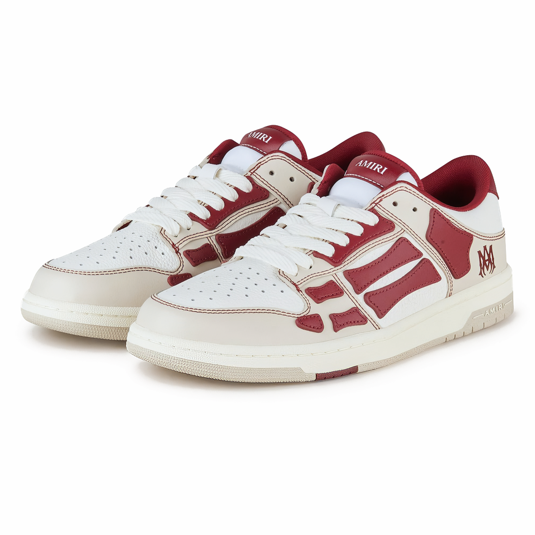 Amiri Skel Top Low Deep Red
