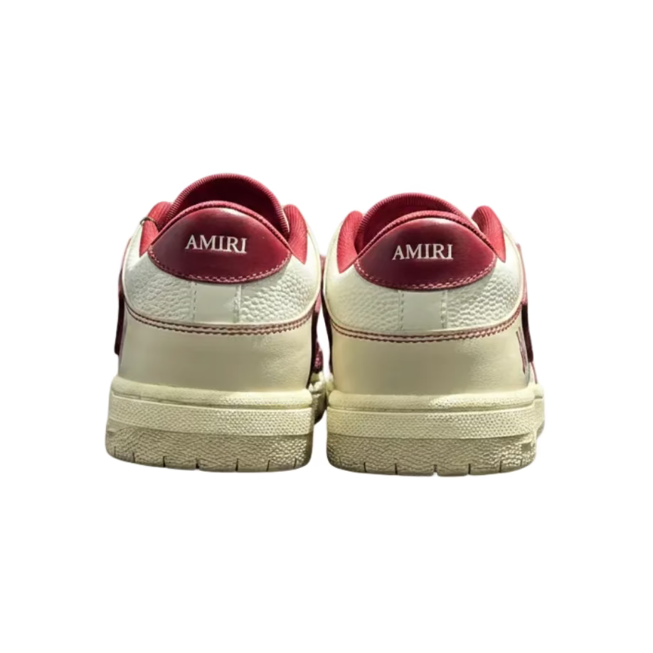 Amiri Skel Top Low Deep Red