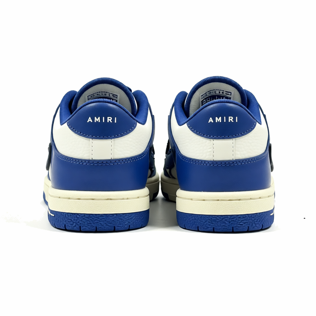 Amiri Skel Top Low Blue/White