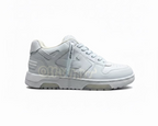 Off-White Out Of Office OOO Low Tops Light Blue/White USED