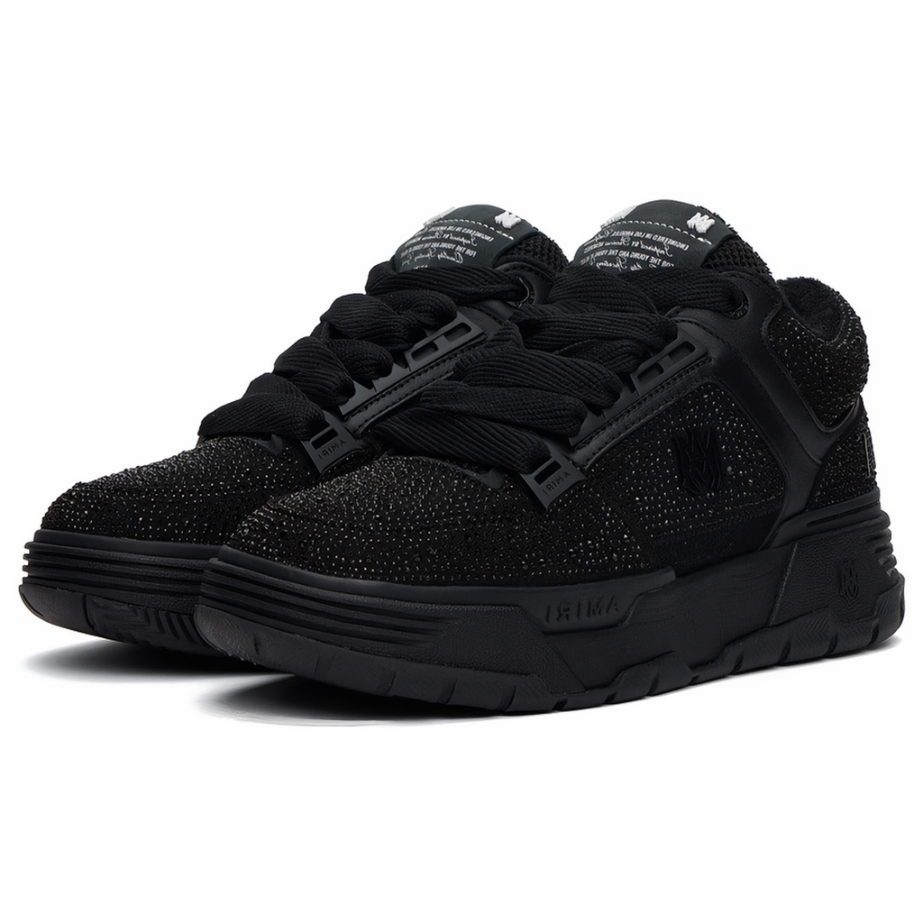 Amiri Crystal MA-1 Black