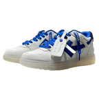 Off-White Out Of Office OOO Low Tops White/Blue/Transparent