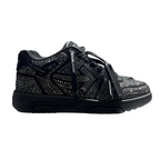 Off-White Out Of Office Low Tops Strass Crystal Embellished Black
