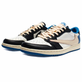 Nike Jordan 1 Low x Fragment x Travis Scott Sail/Military Blue