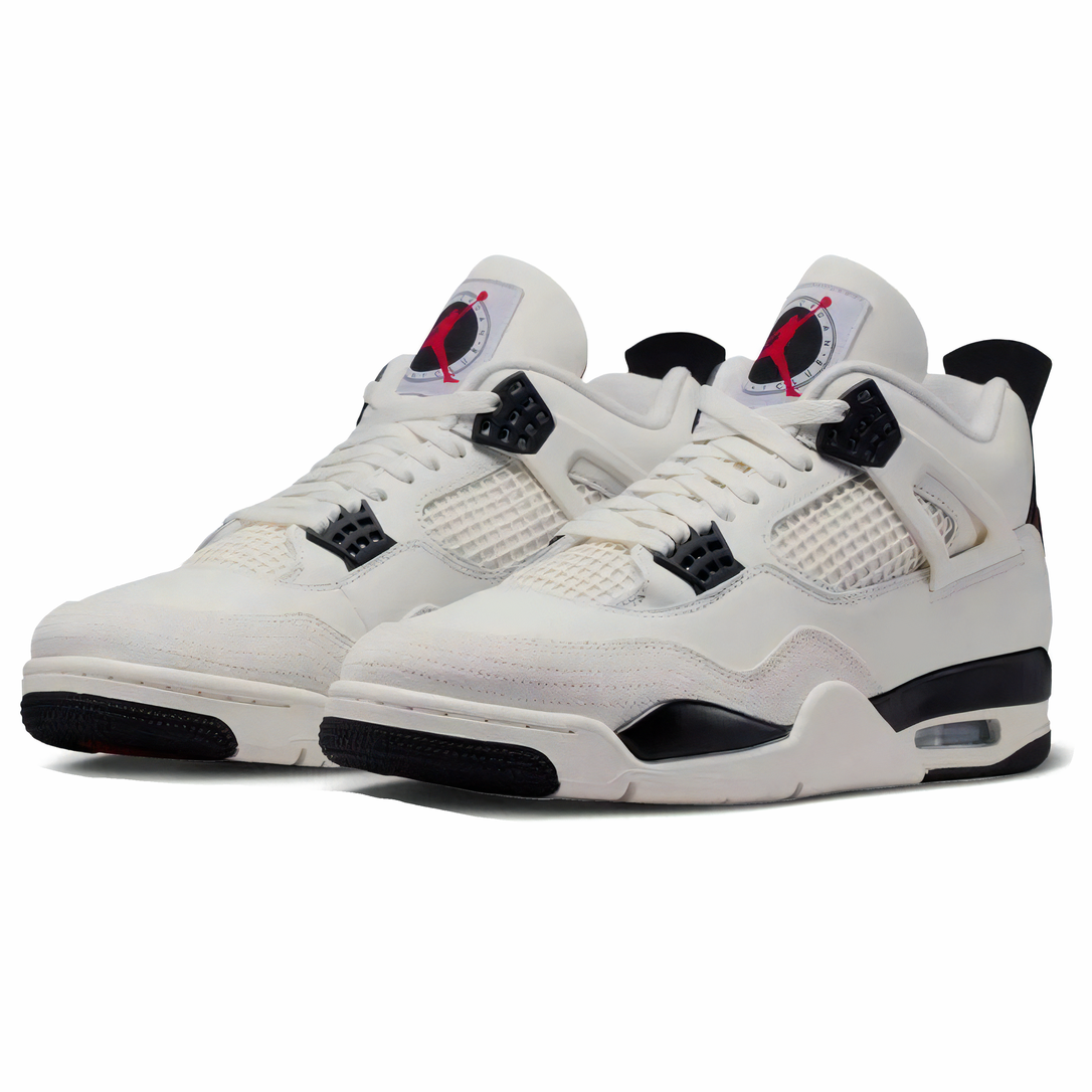 Nike Jordan 4 Retro OG Flight Club Sail/Black/University Red