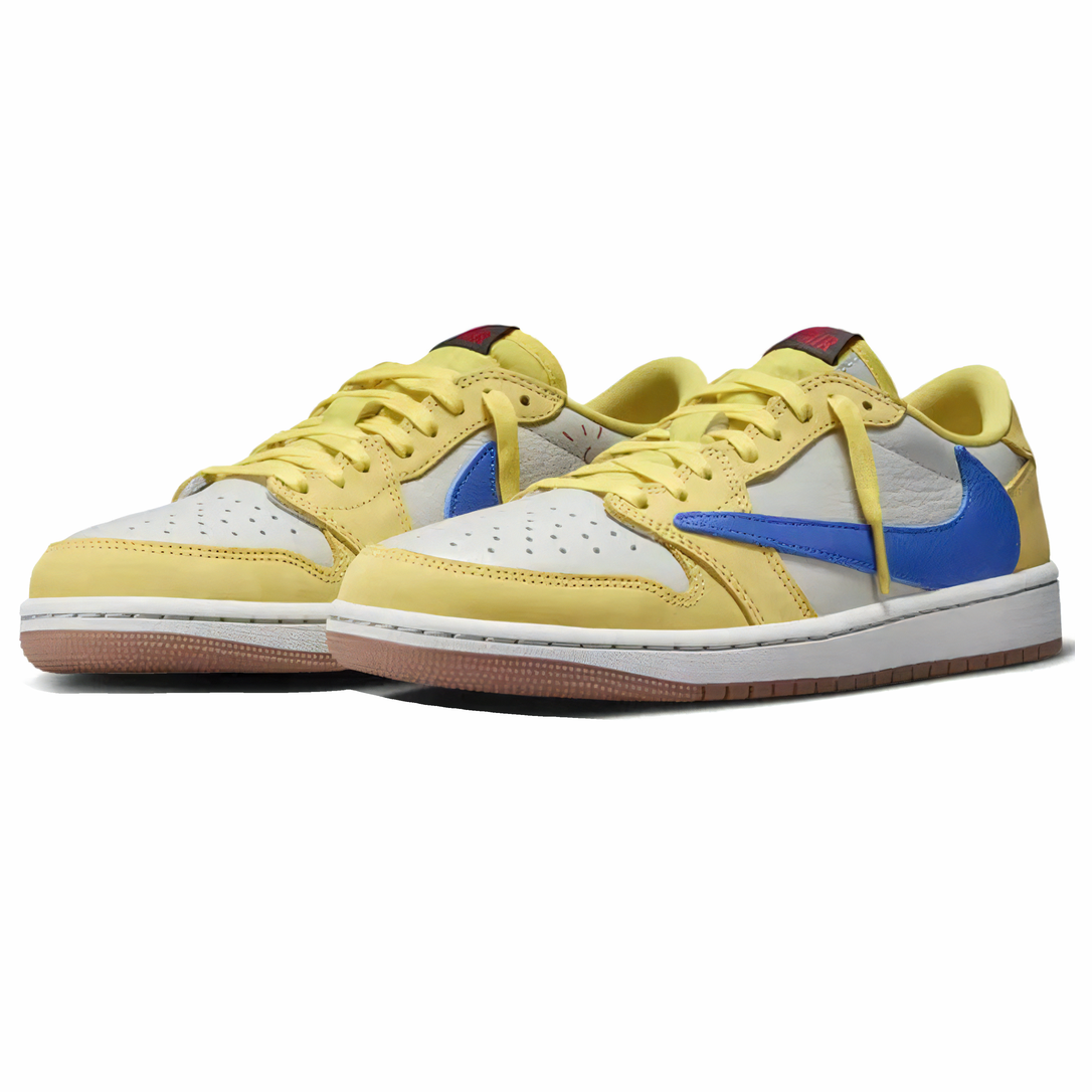 Nike Jordan 1 Retro Low OG SP x Travis Scott (Women's) Canary