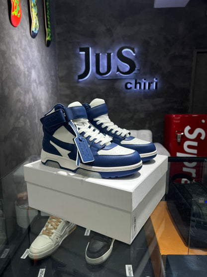 Off-White Out of Office Mid  'Blue White Clear Sole
