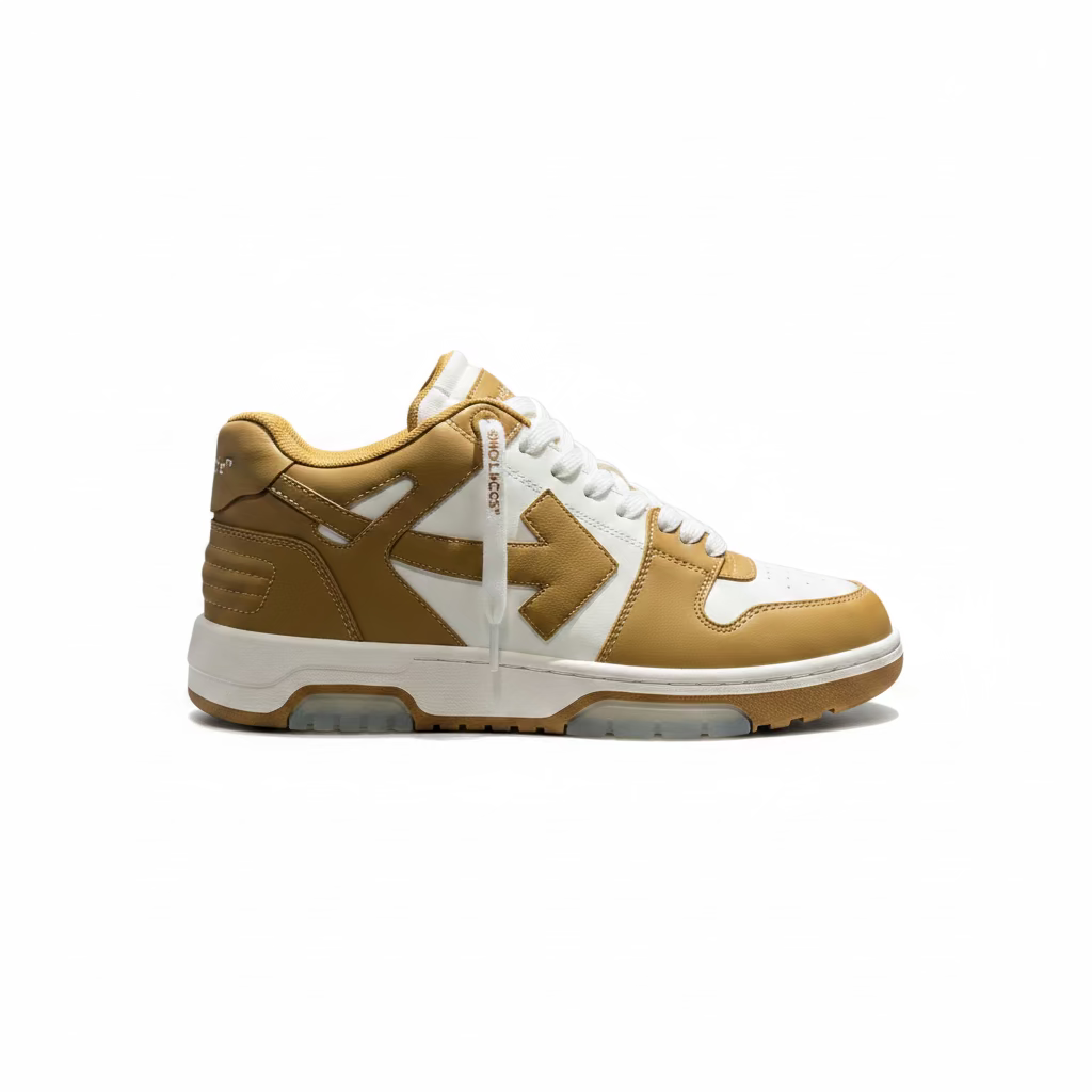 Off-White Out Of Office Trainers Mustard