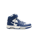 AL - Off-White Out Of Office Mid Top Navy Blue/White