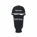Supreme Box Logo Balaclava x New Era Black