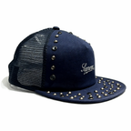 Supreme Gorro Studded Mesh Back 5-Panel Navy