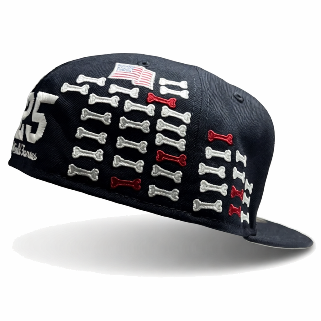 Supreme Gorro Bones Box Logo New Era Navy