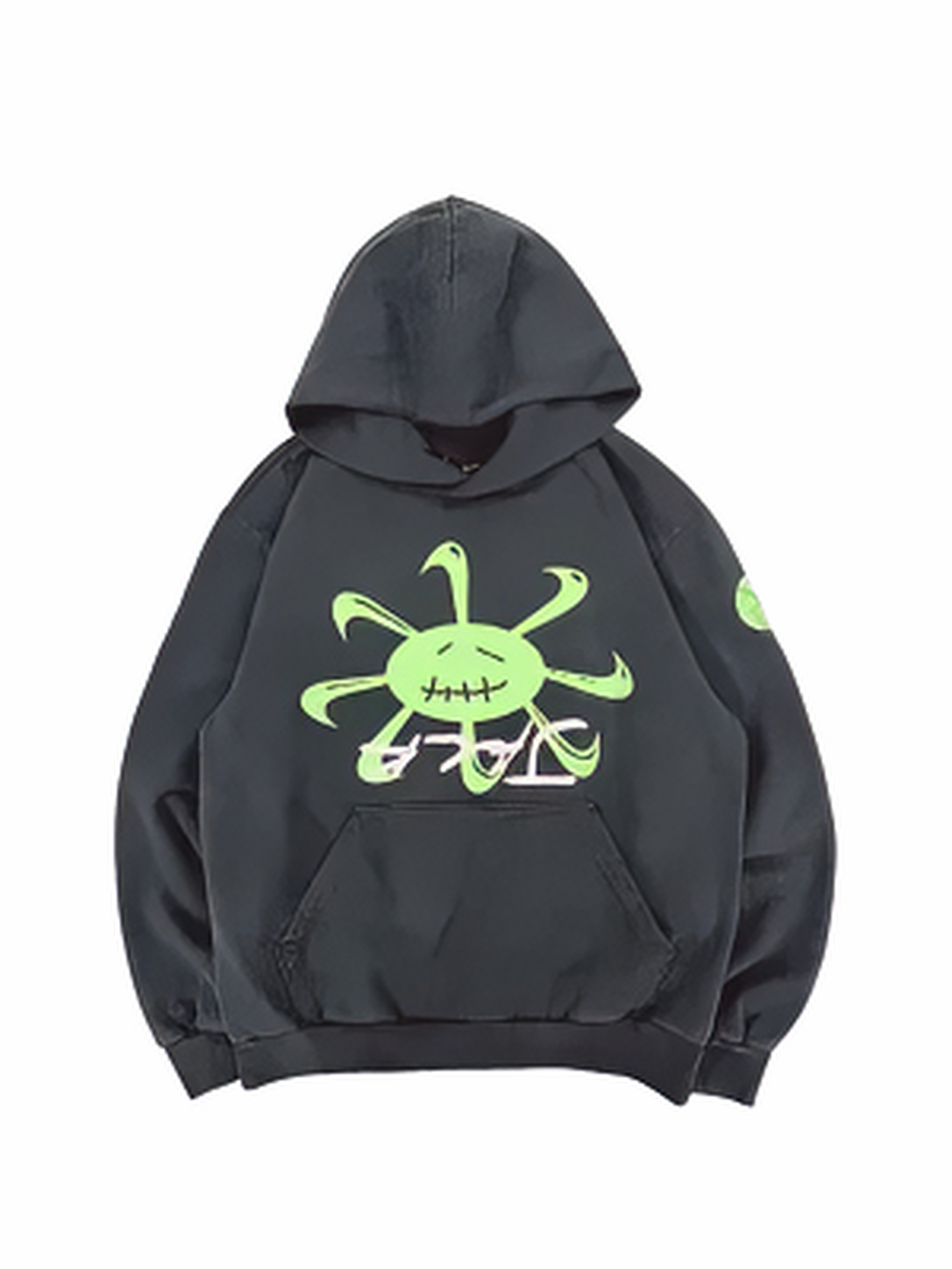 Nike Smiley Glow In The Dark Hoodie x Cactus Jack Grey