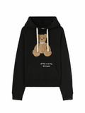 JR - Palm Angels Hoodie Bear In Mind Black