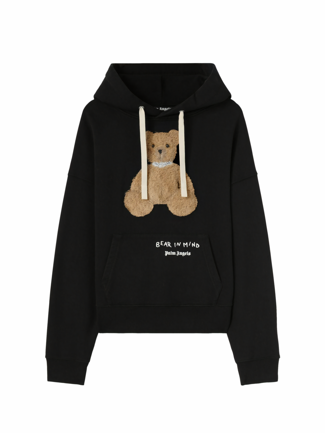 JR - Palm Angels Hoodie Bear In Mind Black