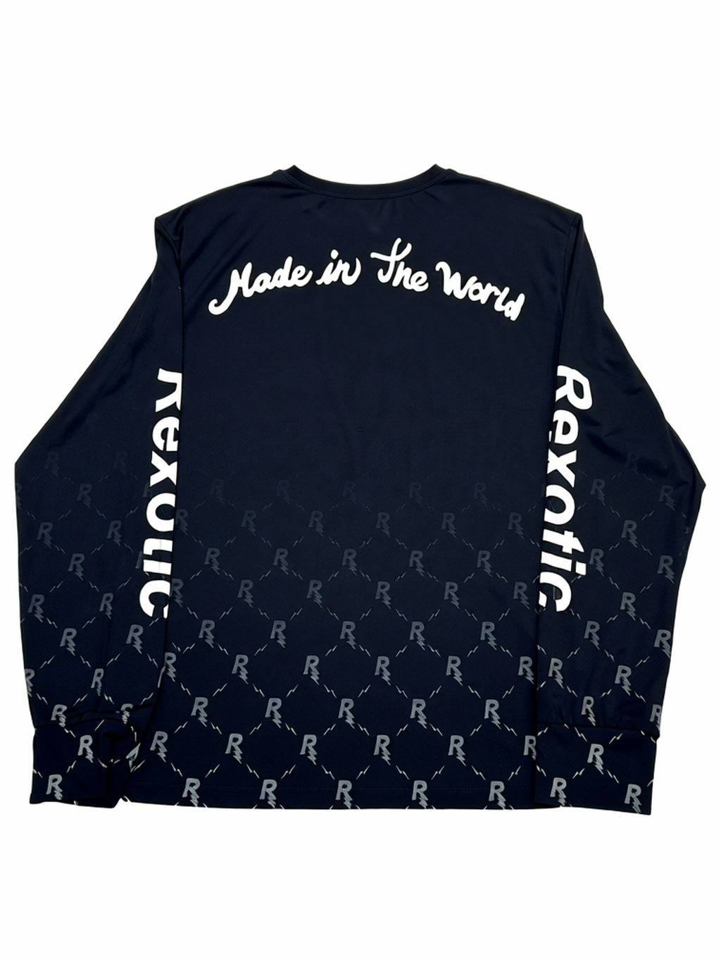 Rexotic Monogram Long Sleeve Black