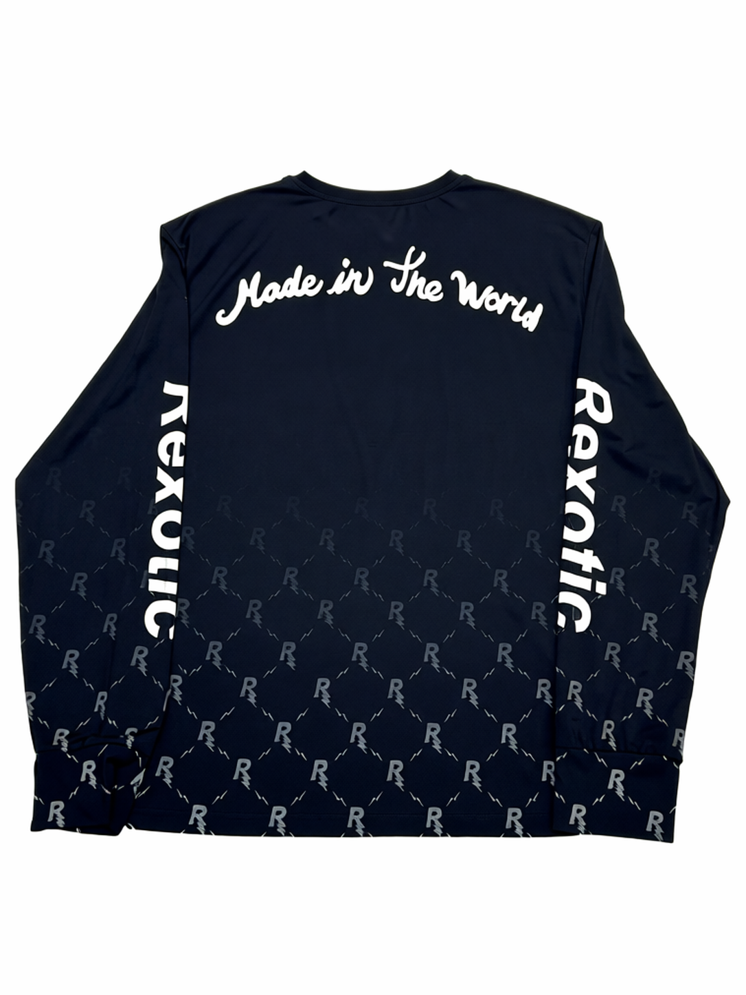 Rexotic Monogram Long Sleeve Black