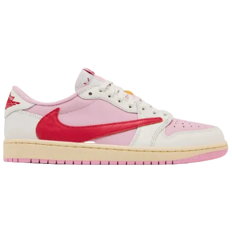 Nike x Travis Scott Jordan 1 Low OG SP Sail/Tropical Pink