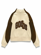 Goods Quarter-Zip Broken Cream/Brown