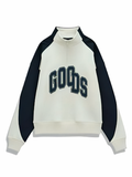Goods Quarter-Zip Broken Club Cream/Navy