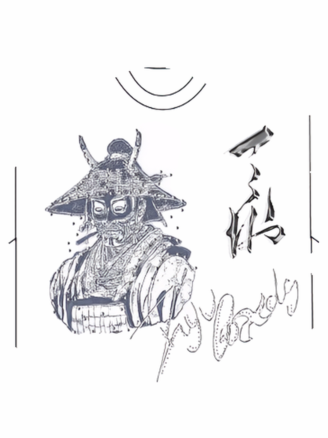 Goods Tee Samurai White