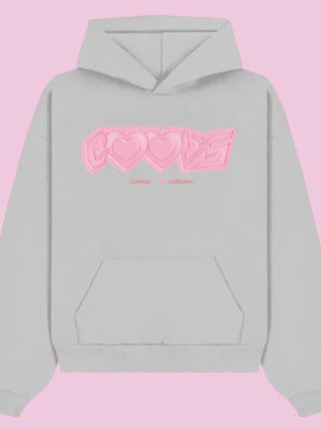 Goods Hoodie Love Star Grey