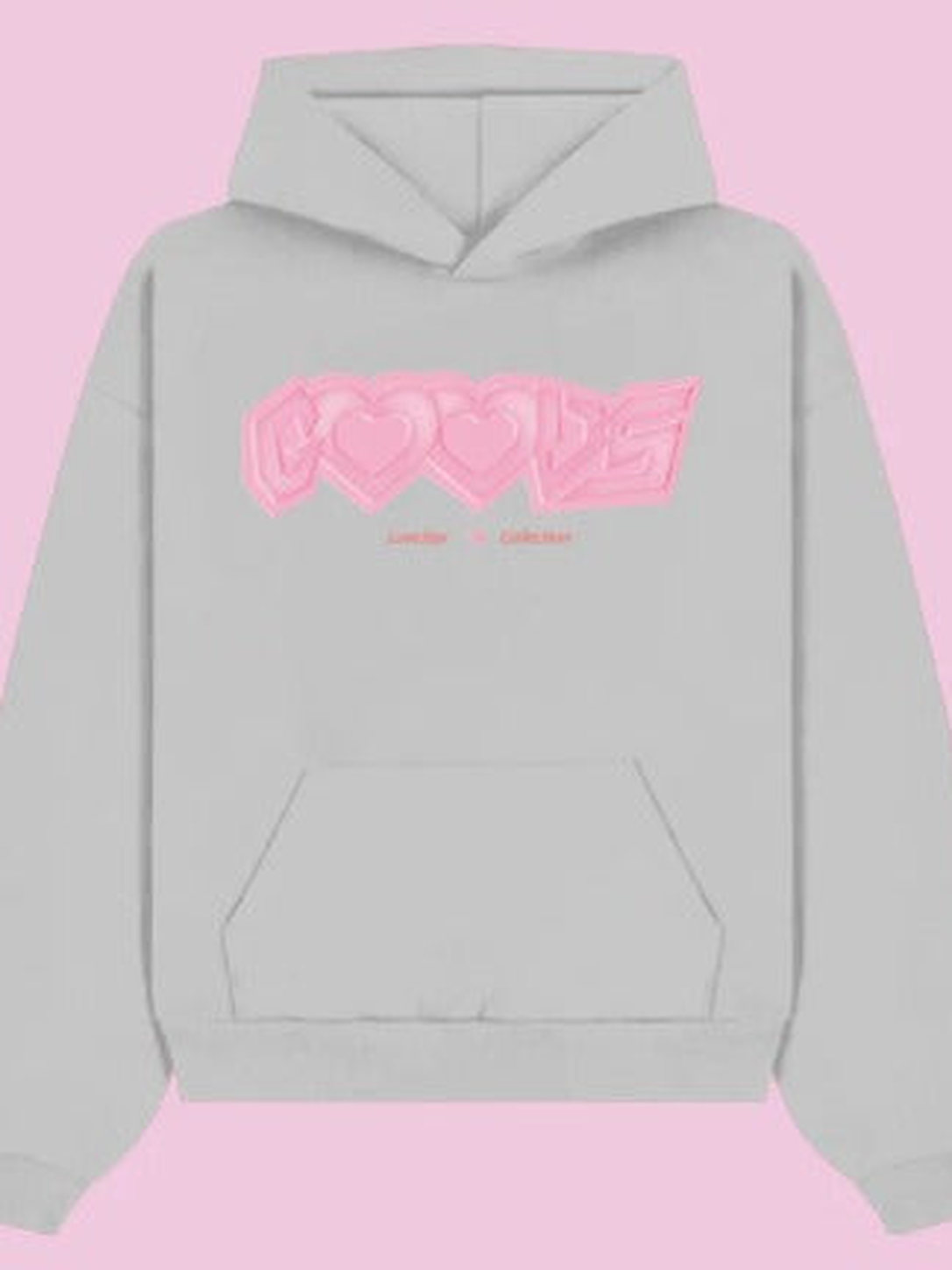Goods Hoodie Love Star Grey