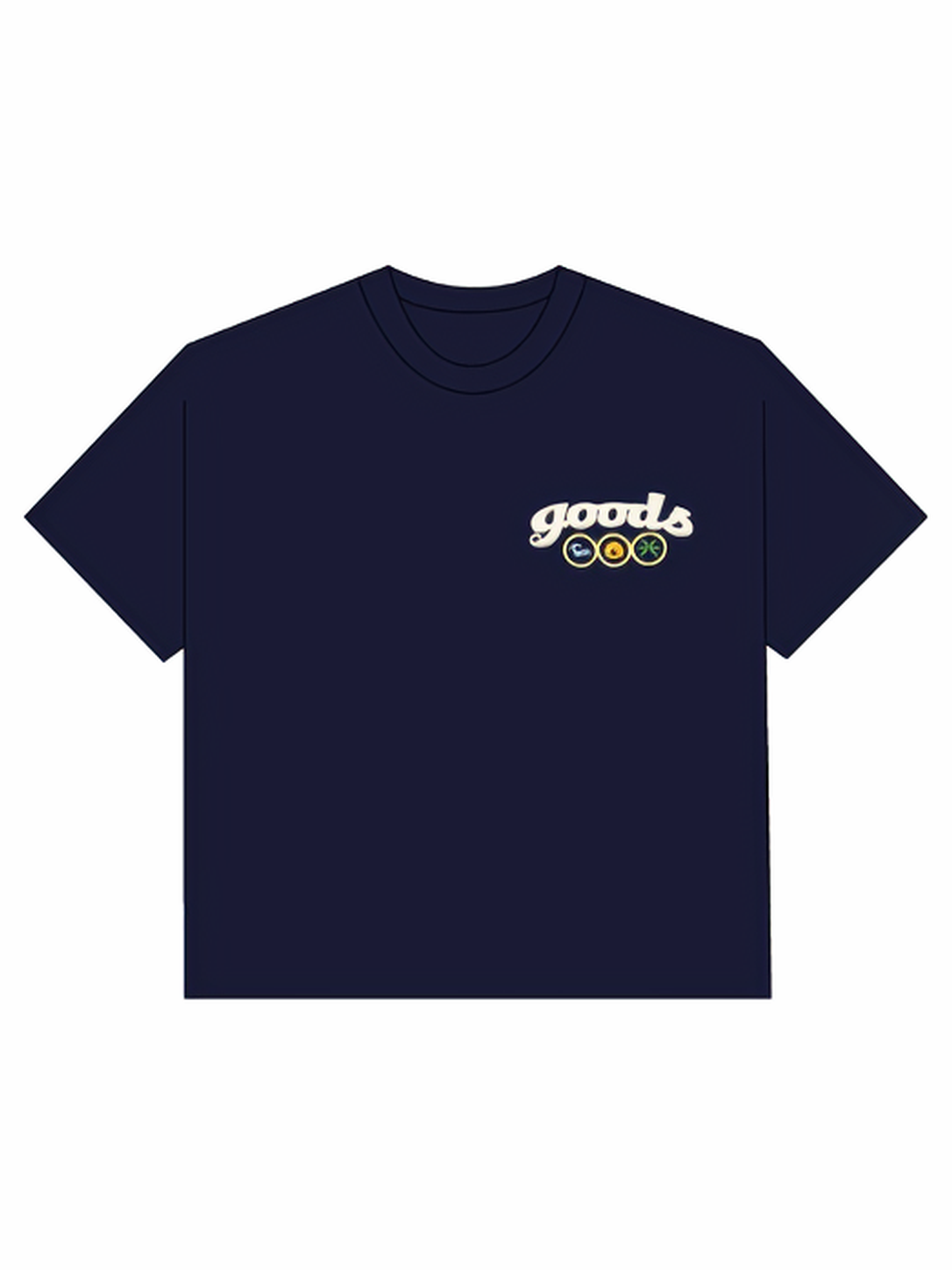Goods Tee Pearls Navy