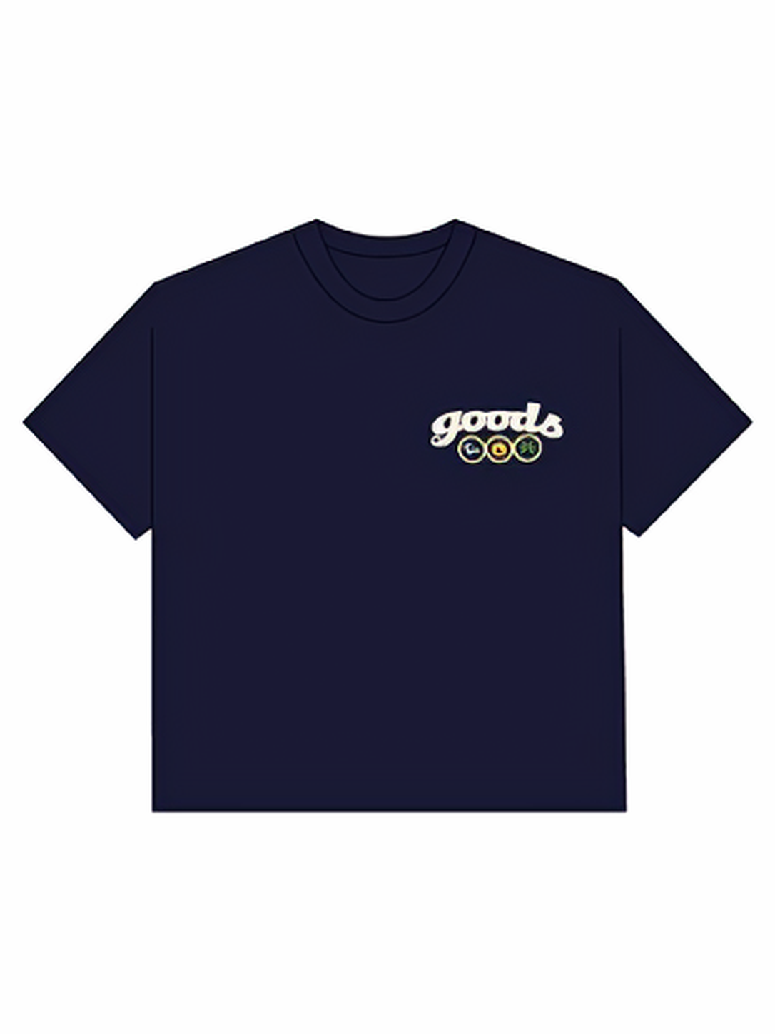 Goods Tee Pearls Navy